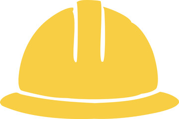 Bright Yellow Hard Hat A Symbol of Construction Safety and Professionalism Protective Gear Essential for Worksites Protective Equipment