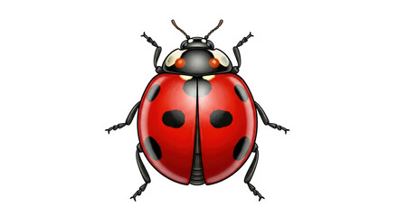 Isolated Ladybug