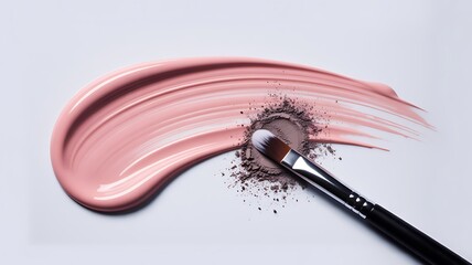 close up of a paintbrush