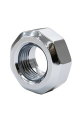 A Silver Metal Car Wheel Nut Single Centered