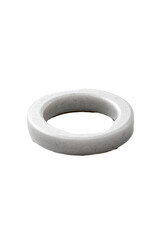 A Silver Silicone Pastry Ring Small Centered On