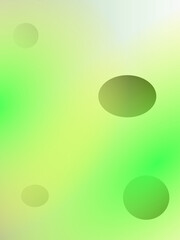 Ilustración  de figuras geométricas  de forma circular de varios tamaños y colores