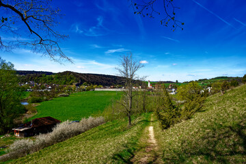 a beautiful day in the ancient town of Dollnstein