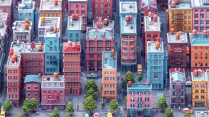 Obraz premium panorama of the city