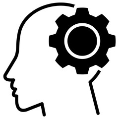 solution architecture glyph icon