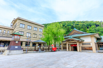 初夏の山中温泉　石川県加賀市　Early summer hot springs in the mountains. Ishikawa...