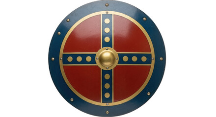 Isolated Viking Shield