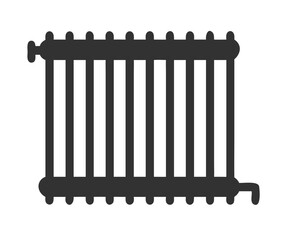 Radiator icon vector