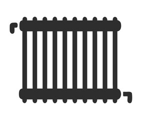 Radiator icon vector