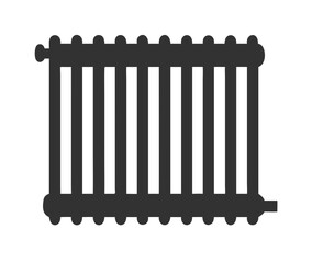 Radiator icon vector