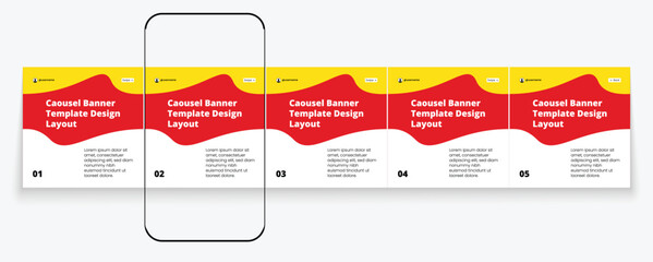 LinkedIn carousel post, social media Instagram carousel post, modern and editable business carousel template design