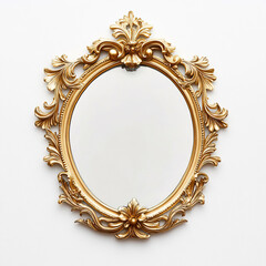 Fairy-tale mirror showing glimpses of other realms