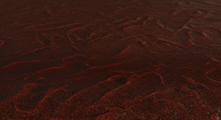 Abstract Crimson Sandscape: A Deep Red Textured Surface