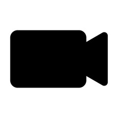 ビデオカメラのアイコンイラスト001