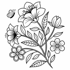 seamless floral background