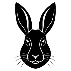 vector illustration of a rabbit