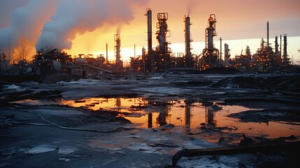 dawn oil refinery fire