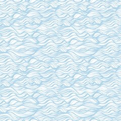 seamless sea wave pattern