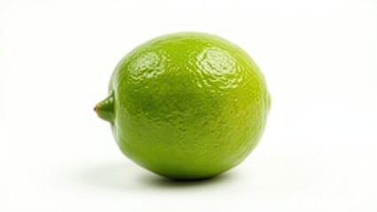 lime on white background