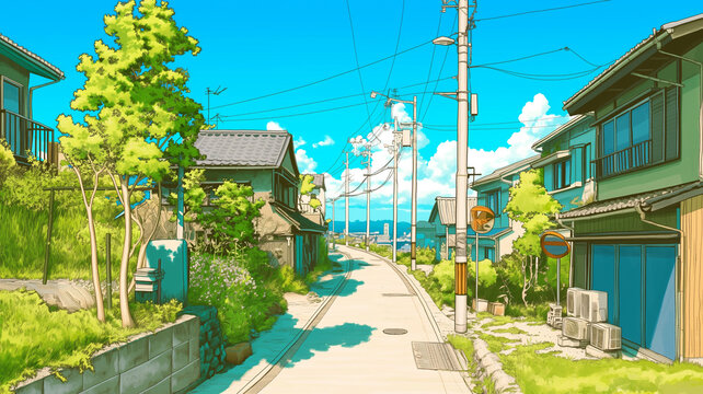 「ノスタルジック夏風景」の写真素材 | 4,517件の無料イラスト画像 | Adobe Stock