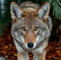 Obraz premium red wolf