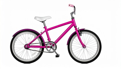 Fototapeta premium bicycle isolated on white
