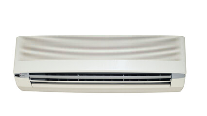 air conditioner on transparent background.