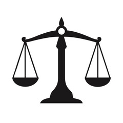 Scales icon. Stock vector