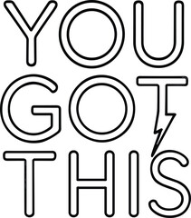 You got this vector black silhouette print design