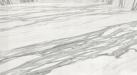 Elegant White Marble with Subtle Grey Veins for Classic and Modern Interior Surfaces