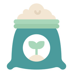 Illustration of a Bear in a Bag of Rice