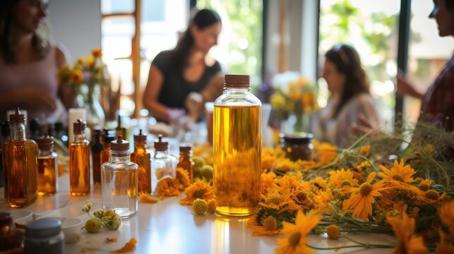 workshop calendula oil