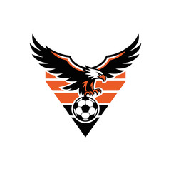 Eagle soccer logo