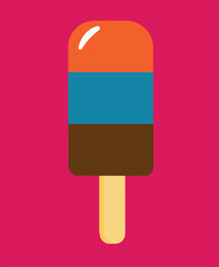 Ice Cream Vector Set for Summer Designs, Sweet Summer, icecream icons, patterns, illustration