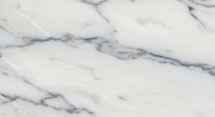 Obraz premium Elegant white marble texture with grey veins isolated on white background