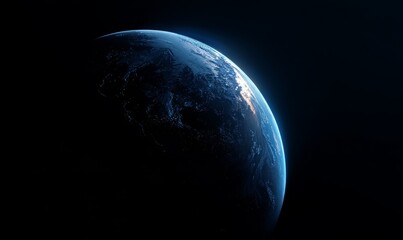 Majestic Earth A Stunning View of Our Planet from Space