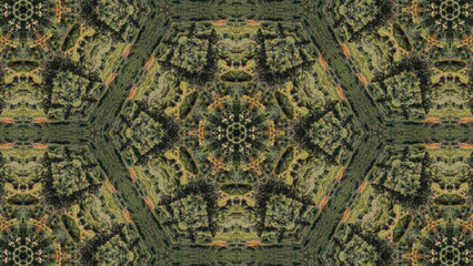 4K coloful kaleidoscope pattern motif design. Abstract wallpaper, colorful Texture.
