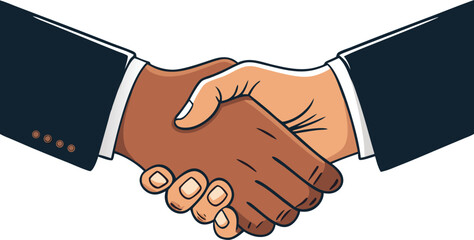 handshake between two businessmen