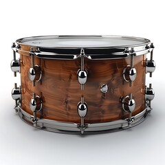 Percussion snare drum with realistic details high resolution picture