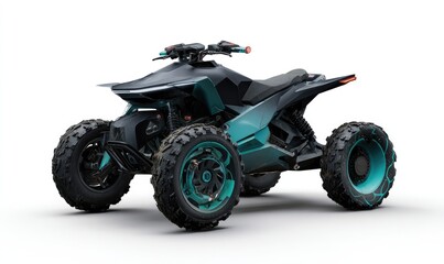 Futuristic All-Terrain Vehicle