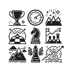 Professional Graphic Design Icon Set – Creative Vector Illustrations of Digital Art Tools, Typography, Color Palette, Layout Symbols, UI/UX Elements, and Editing Features for Designers, Developers, an