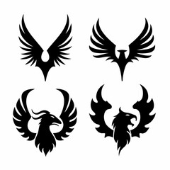 Obraz premium bird icon set 