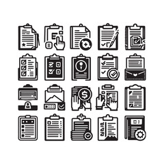 Comprehensive Target Icons Collection Featuring Aim, Goal Setting, Business Success, Accuracy, Purpose Direction, Arrow Hitting Center, Strategic Focus, and Challenge Achievement Symbols in Vector For