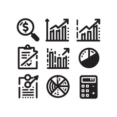 Comprehensive Target Icons Collection Featuring Aim, Goal Setting, Business Success, Accuracy, Purpose Direction, Arrow Hitting Center, Strategic Focus, and Challenge Achievement Symbols in Vector For