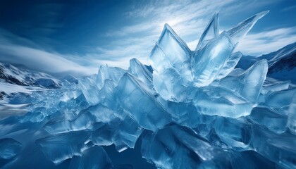 Obraz premium cold background