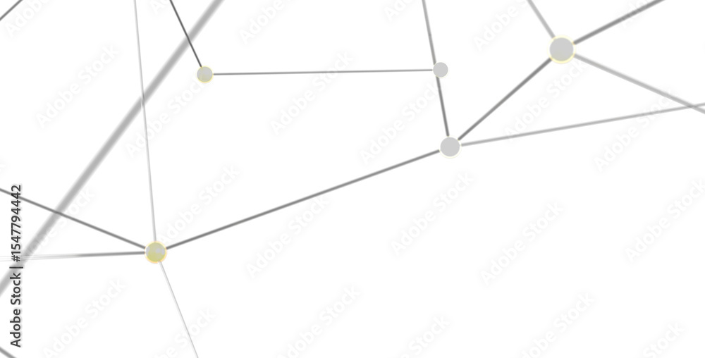 Poster modern network graphic with lines and nodes. ideal for technology, connection, and communication con