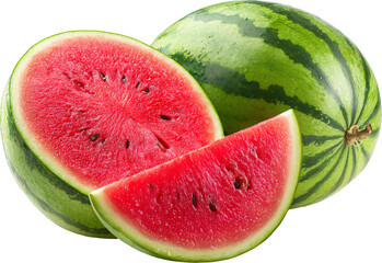 watermelon isolated on white background