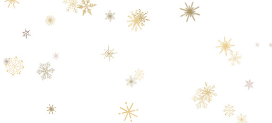 Snowflakes and bokeh lights on the blue Merry Christmas background. 3D render