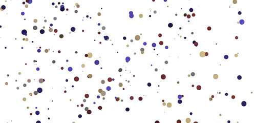 Sprinkle of Success: Spectacular 3D Illustration Showcasing Cascading gold Confetti