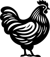 rooster vector illustration
